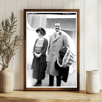 1922 Portrait of British High Society: Astor Couple