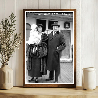 1920s New York Socialites in Elegant Portrait