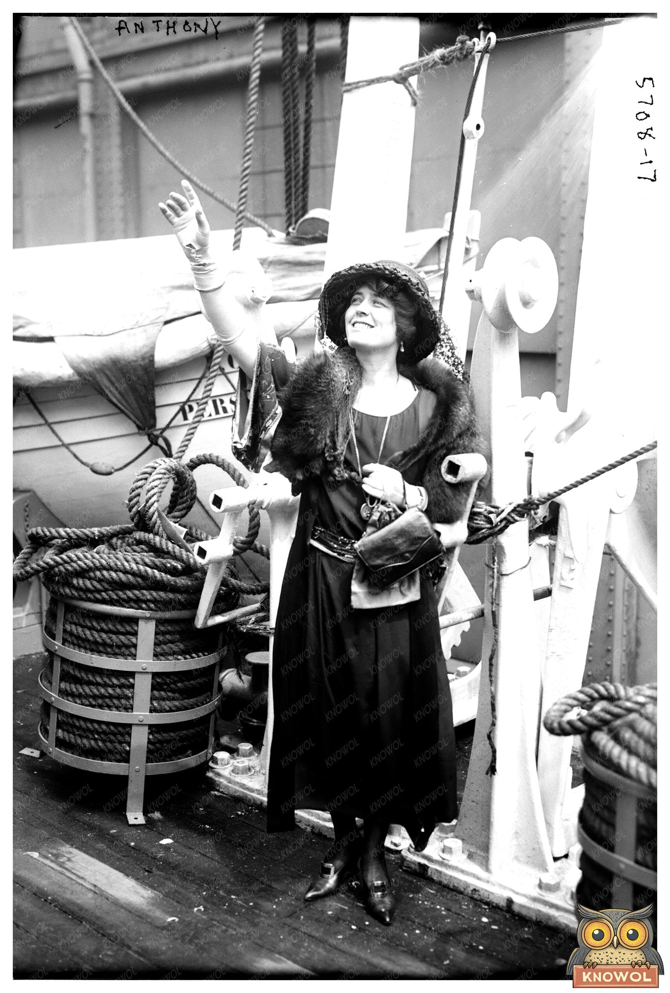 1920s Vintage Portrait of a Thoughtful Man