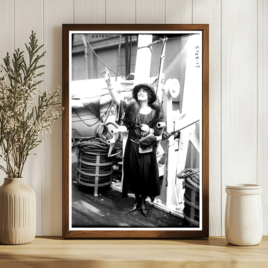 1920s Vintage Portrait of a Thoughtful Man