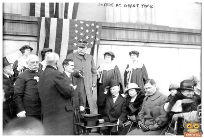 Historic Gathering at Grants Tomb, Circa 1920s
