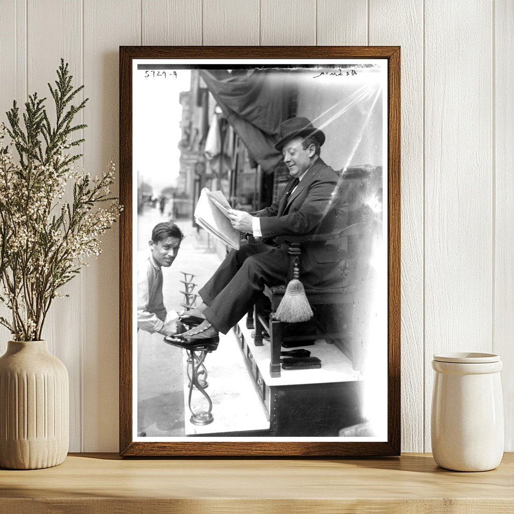 1920s Vintage Portrait of an Elegant Individual