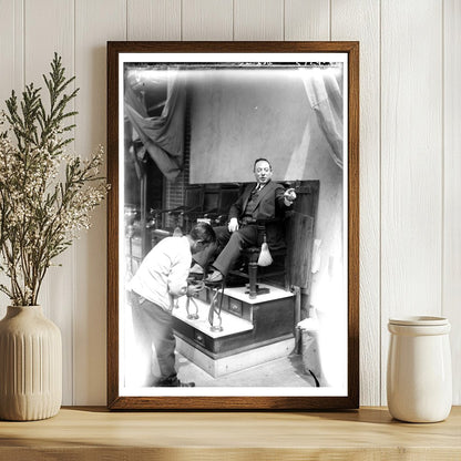 1920s American Social Change: De Luca Glass Negative