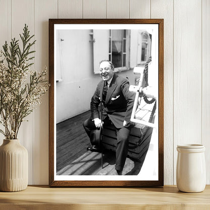 1920s Portrait of a Charismatic Historical Figure