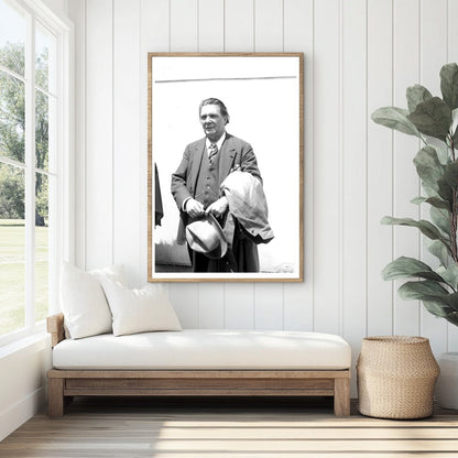 1922 Vintage Portrait of a Renowned Violin Virtuoso