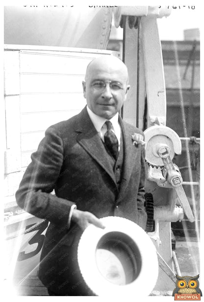 1922 Portrait of Pioneering Physician Dr. Alexis Carrel