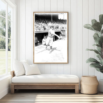 1921 Pittsburgh Baseball: Catcher Hal Carlson in Action