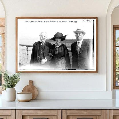 1920s Gathering of Literary Luminaries in Portrait