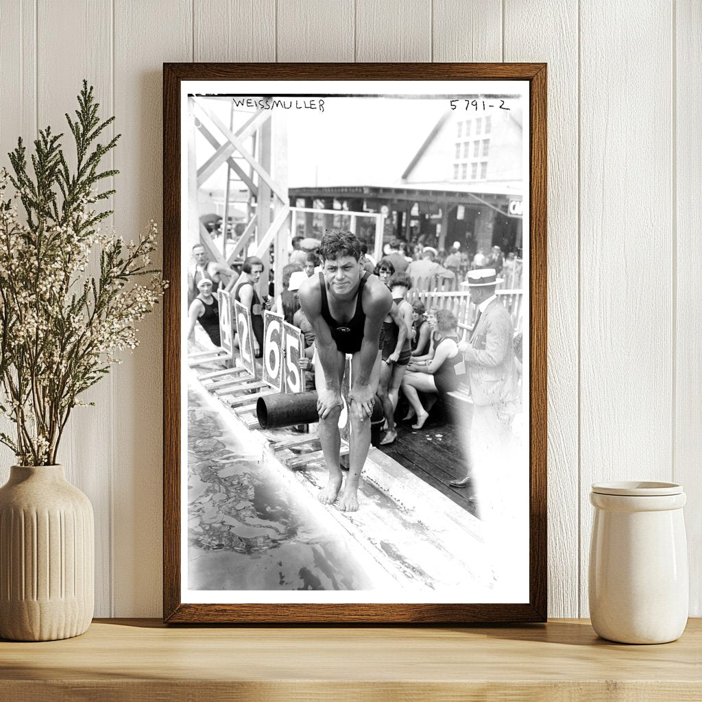 1924 Paris Olympics: Weissmullers Heroic Swim