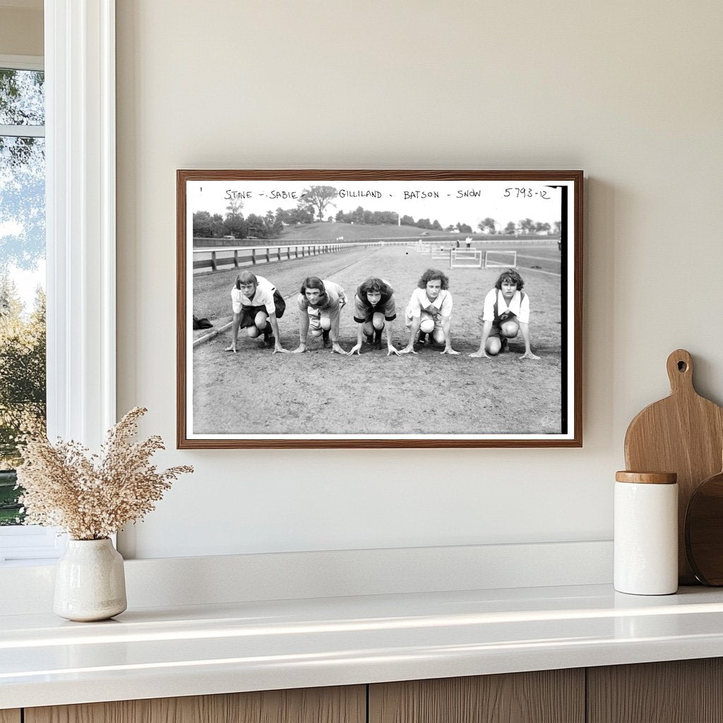 1920s Race Day: Five Athletes Ready to Compete