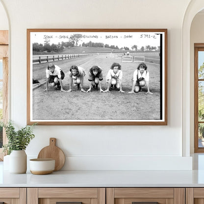 1920s Race Day: Five Athletes Ready to Compete