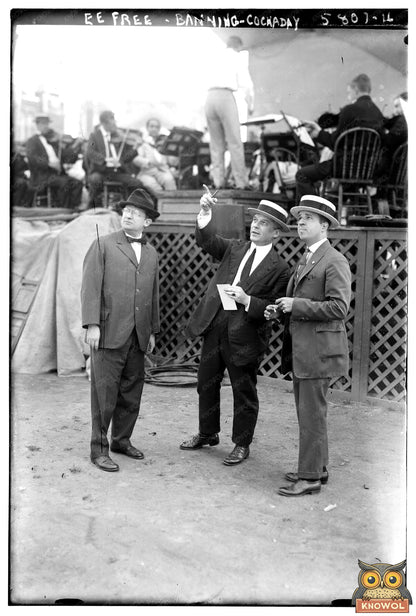 1922 Portrait of Banning and Cockaday Trio