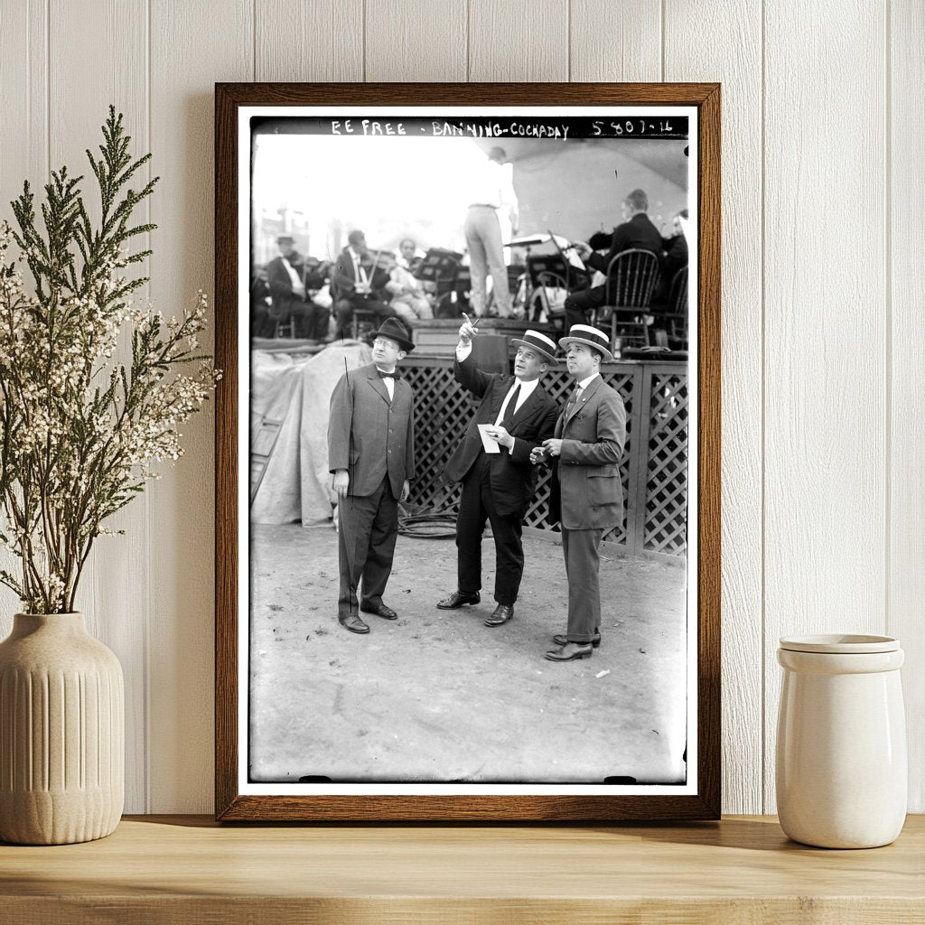 1922 Portrait of Banning and Cockaday Trio