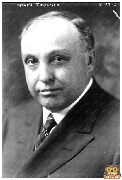 1920s Portrait of Influential American Figure