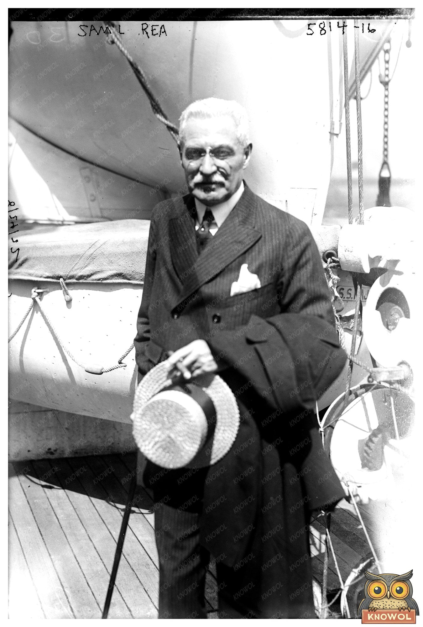 1920s Portrait of a Prominent Early 20th Century Figure