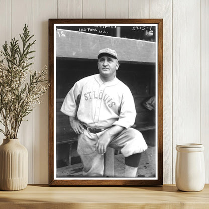 1922 St. Louis Baseball Manager Portrait
