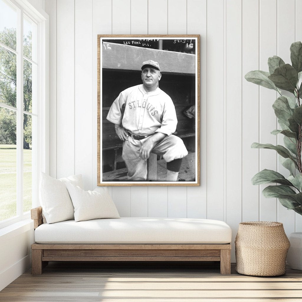1922 St. Louis Baseball Manager Portrait