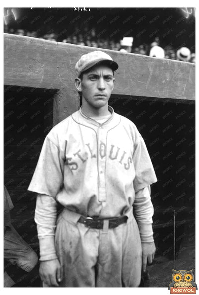 Vintage 1922 St. Louis Baseball Star Portrait