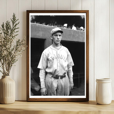 Vintage 1922 St. Louis Baseball Star Portrait