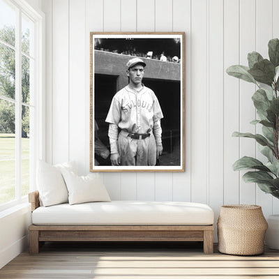 Vintage 1922 St. Louis Baseball Star Portrait