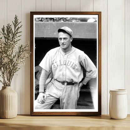 1924 Urban Shocker Pitching for St. Louis Browns