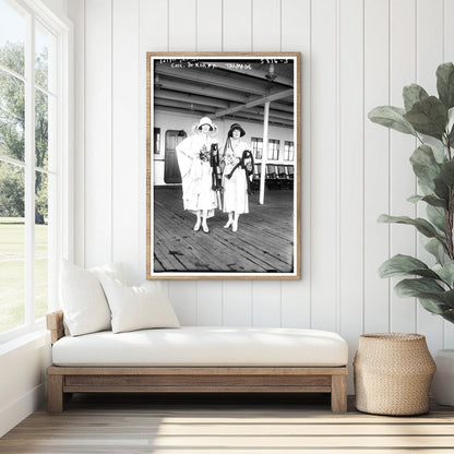 1920s Hollywood Sisters: Connie & Norma Talmage Portrait