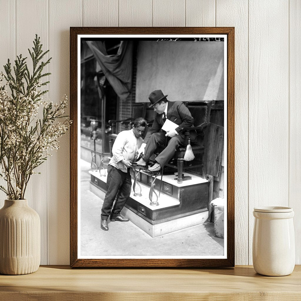 1920s Vintage Portrait of Italian-American Influence