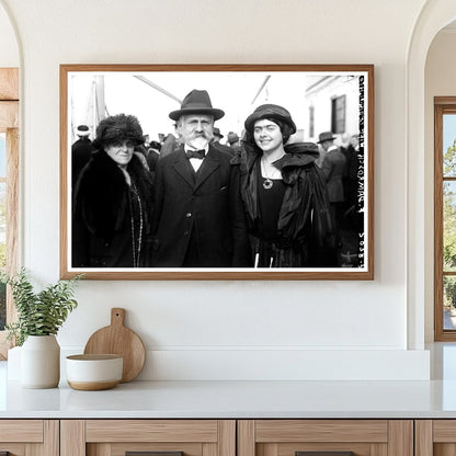 1920s Family Portrait of Music Icon and Loved Ones