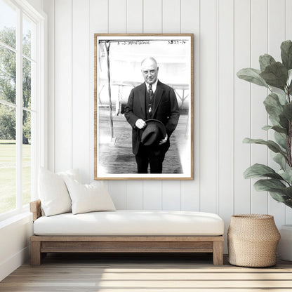 1920s Portrait of A.F. Montague in Historic Context
