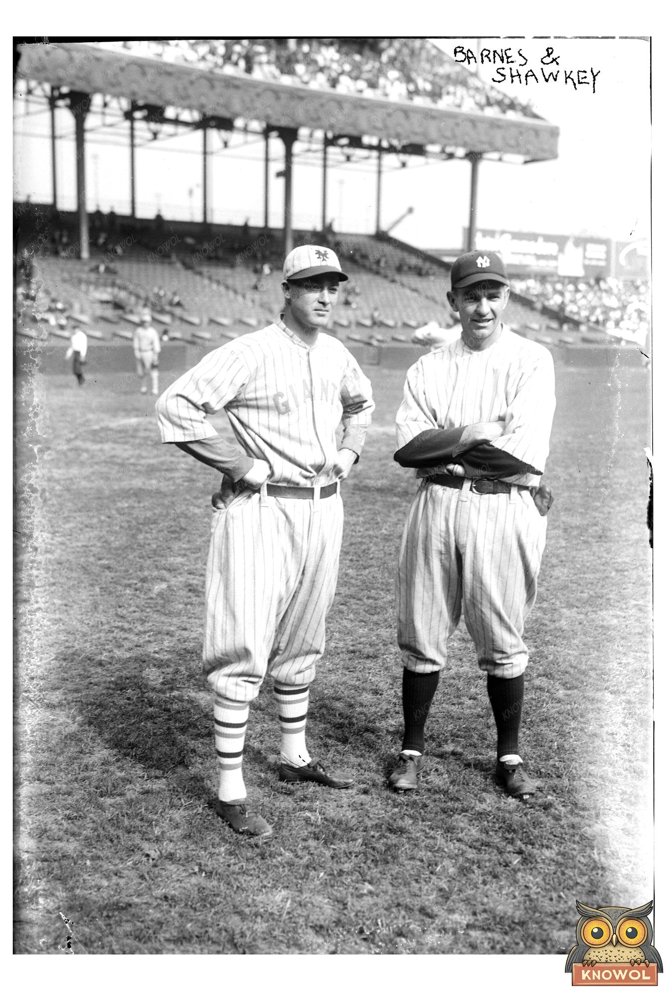 1922 New York Baseball Rivals: Barnes & Shawkey Duel