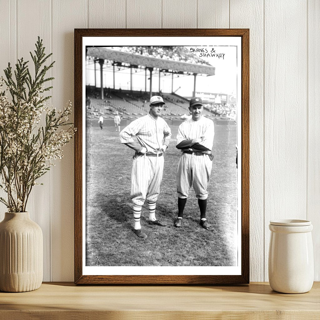 1922 New York Baseball Rivals: Barnes & Shawkey Duel