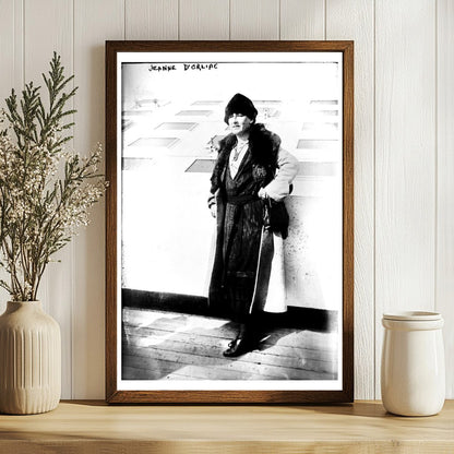 1922 Portrait of an Artistic Icon: Jeanne DOrliac