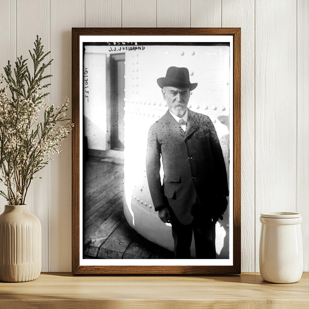 1922 Historic Portrait of U.S.-French Diplomat