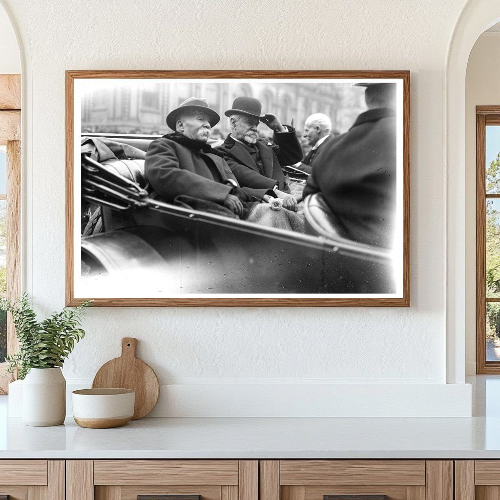Historic Diplomatic Meeting: Clemenceau & Jusserand