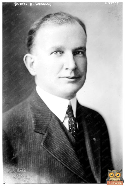 Influential Montana Senator Portrait from the 1920s