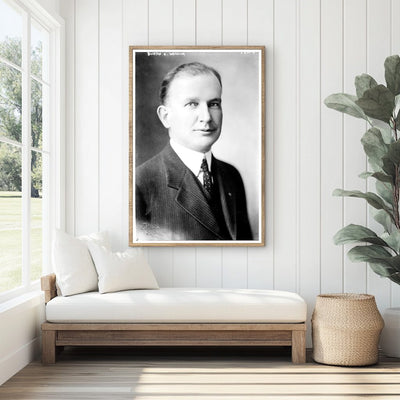 Influential Montana Senator Portrait from the 1920s