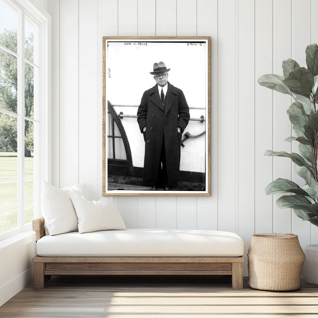 Historic Portrait of a 1920s Political Leader