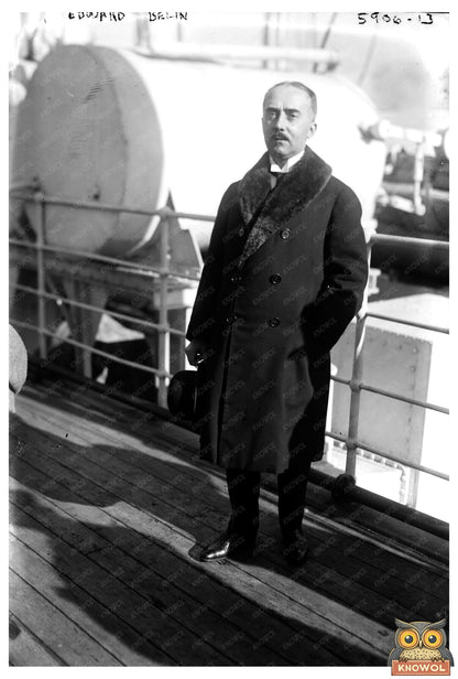 1920s Portrait of a Pioneering French Inventor