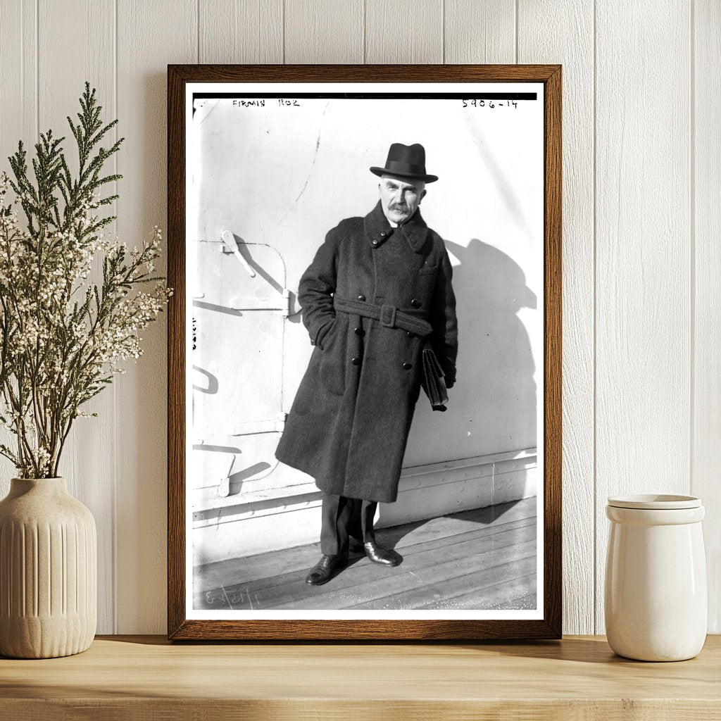 1920s Cultural Icon: Portrait of Firmin Roz