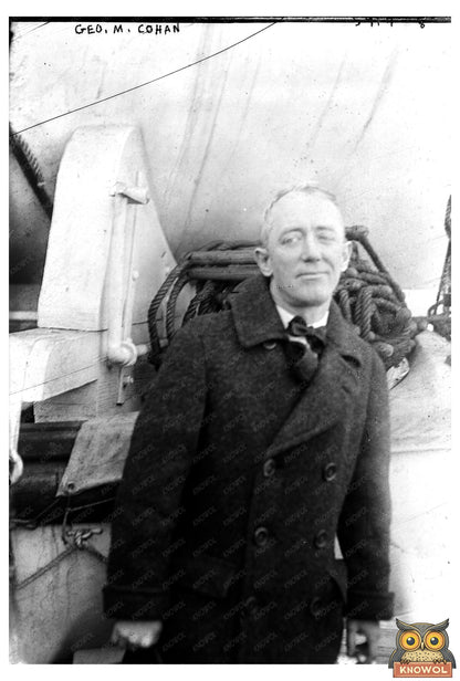 1920s Theater Icon: Geo. M. Cohan Portrait