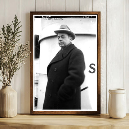 1920s Portrait of a Prominent Australian Leader