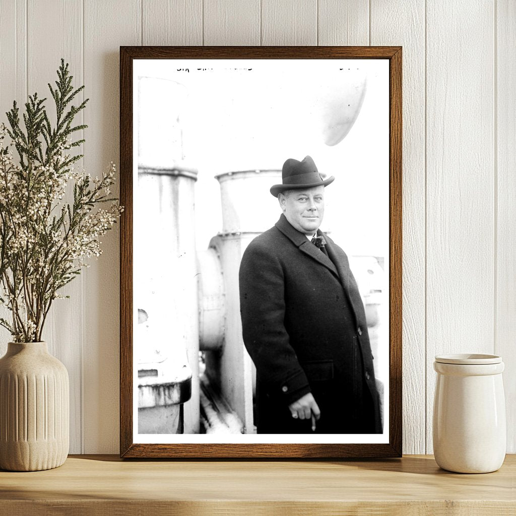 1920s Portrait of Sir Eric Geddes: Transport Innovator