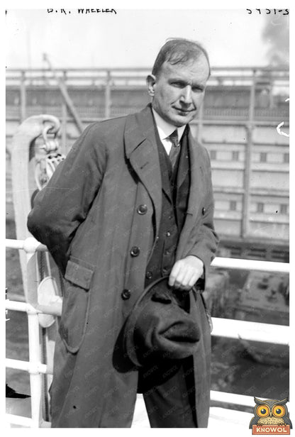 1920s American Portrait of a Visionary Leader