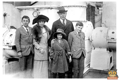 1920s Family Portrait of Iconic Mystery Writer