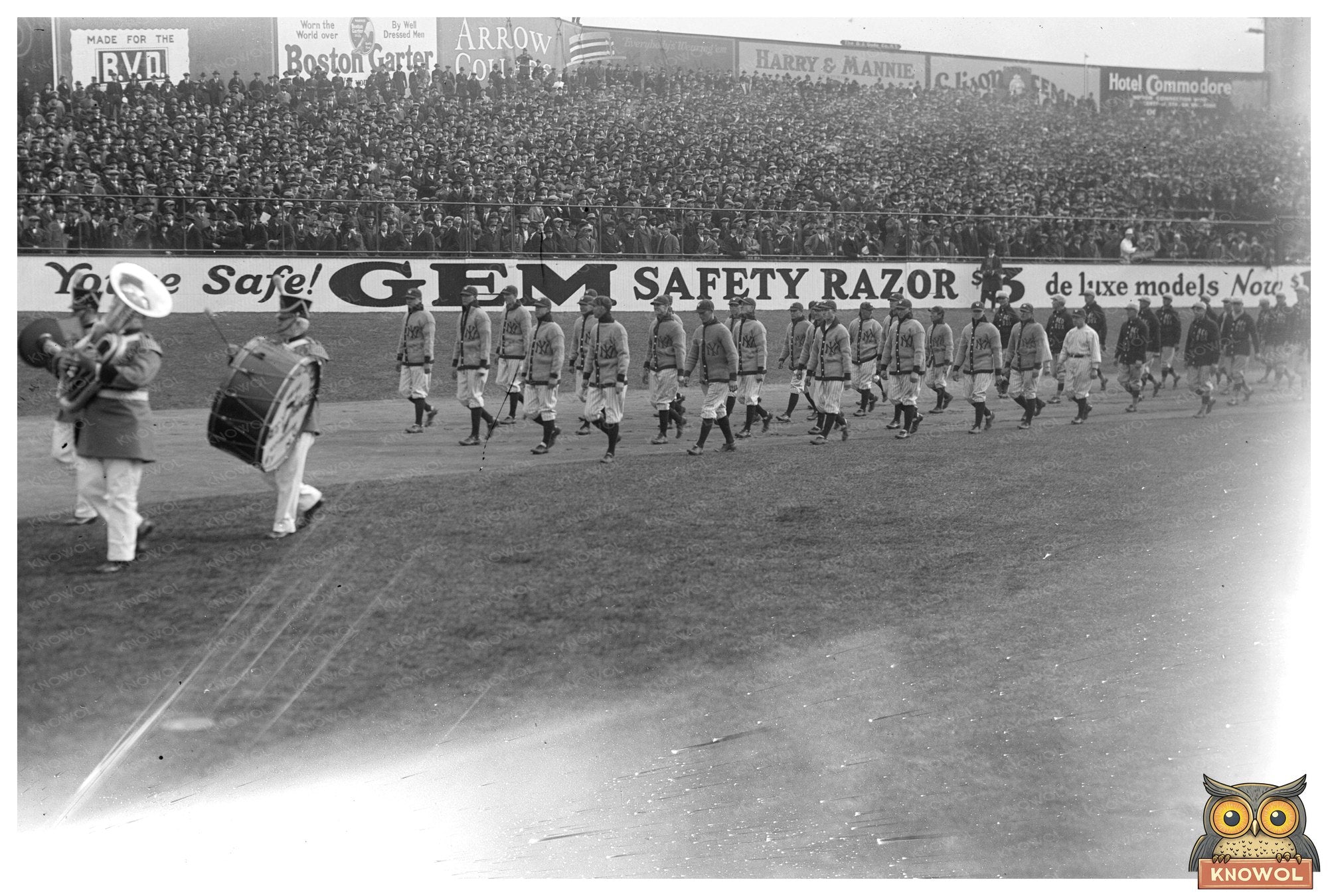 Historic Yankees Opening Day at Yankee Stadium 1923