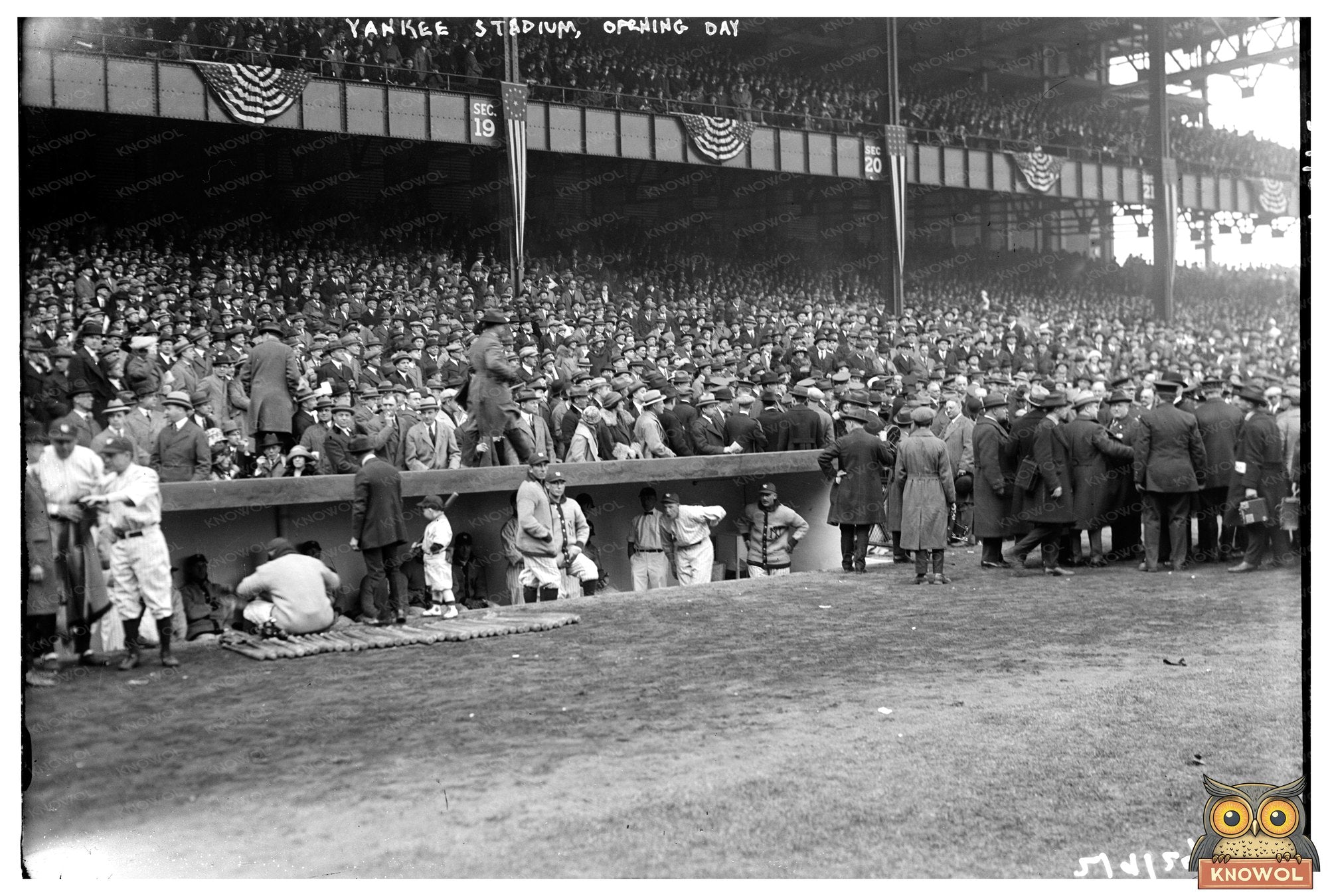 Historic Opening Day at Yankee Stadium, 1923