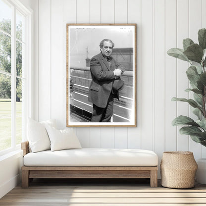 1920s Portrait of Influential American Playwright