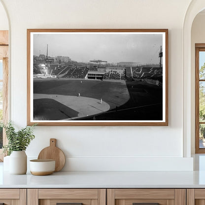 Historic 1923 Opening Day at Polo Grounds Excitement