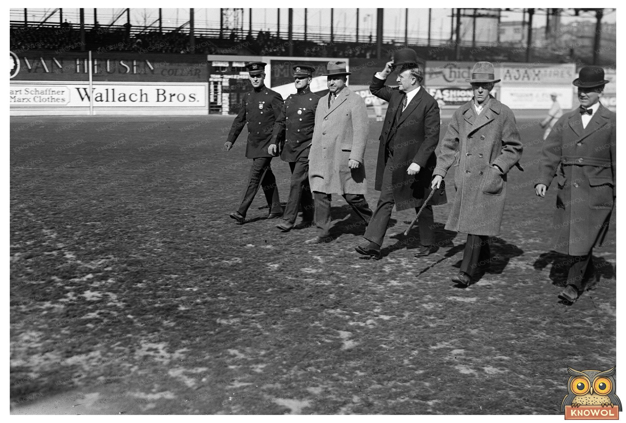 Historic 1923 Meeting: NYC Mayor & Baseballs Chief