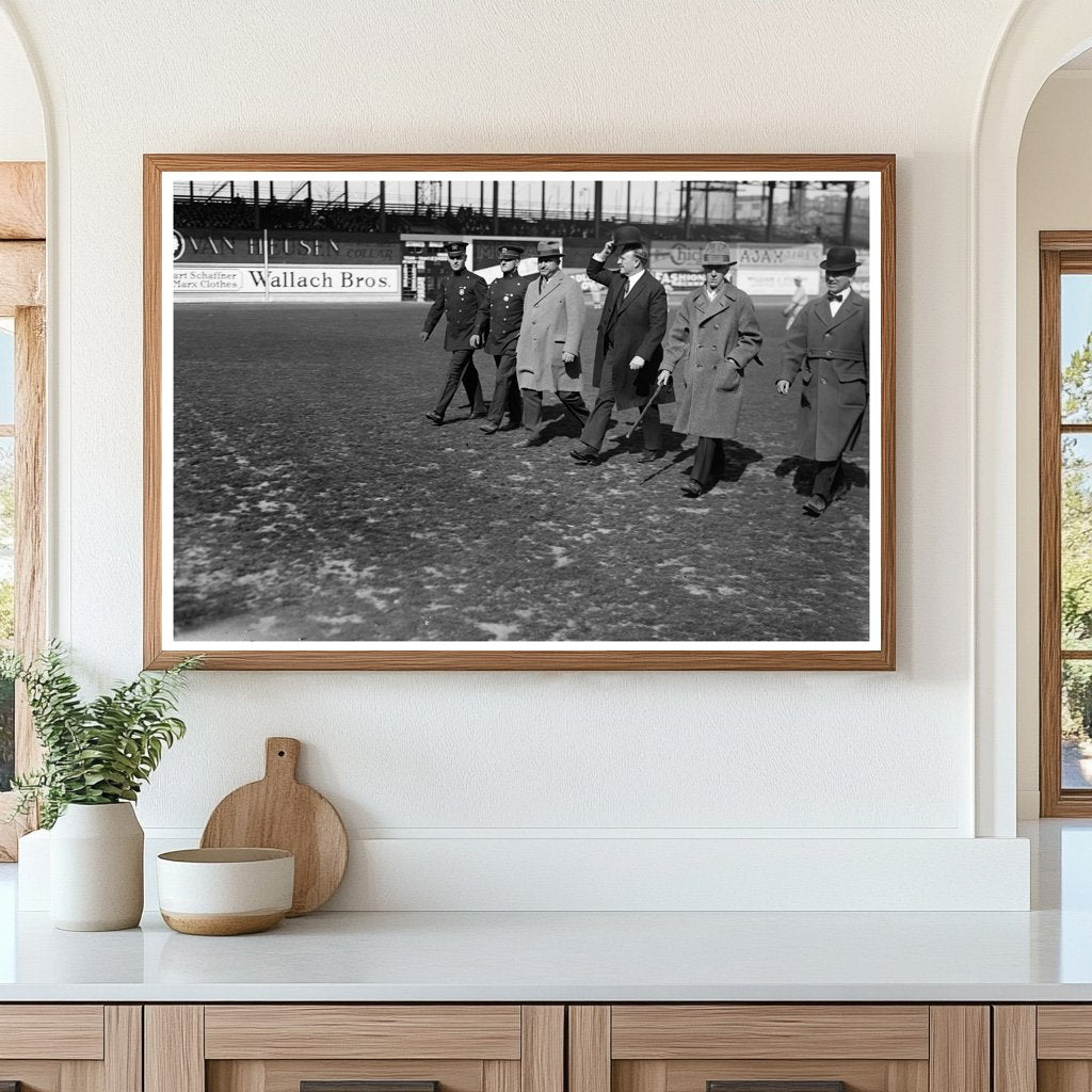 Historic 1923 Meeting: NYC Mayor & Baseballs Chief